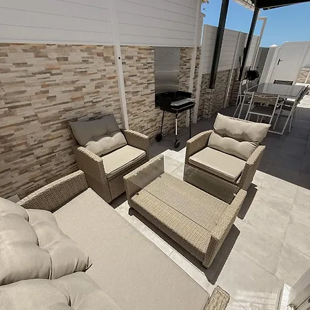 Pambnb - House Next To The Beach, Terrace, Fiber Wi-fi, Bbq Vakantiehuis Abades (Tenerife)